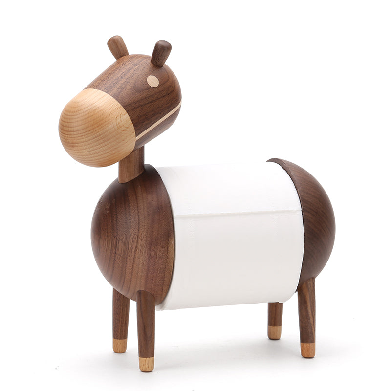 luxury dining table Wood Tissue Holder